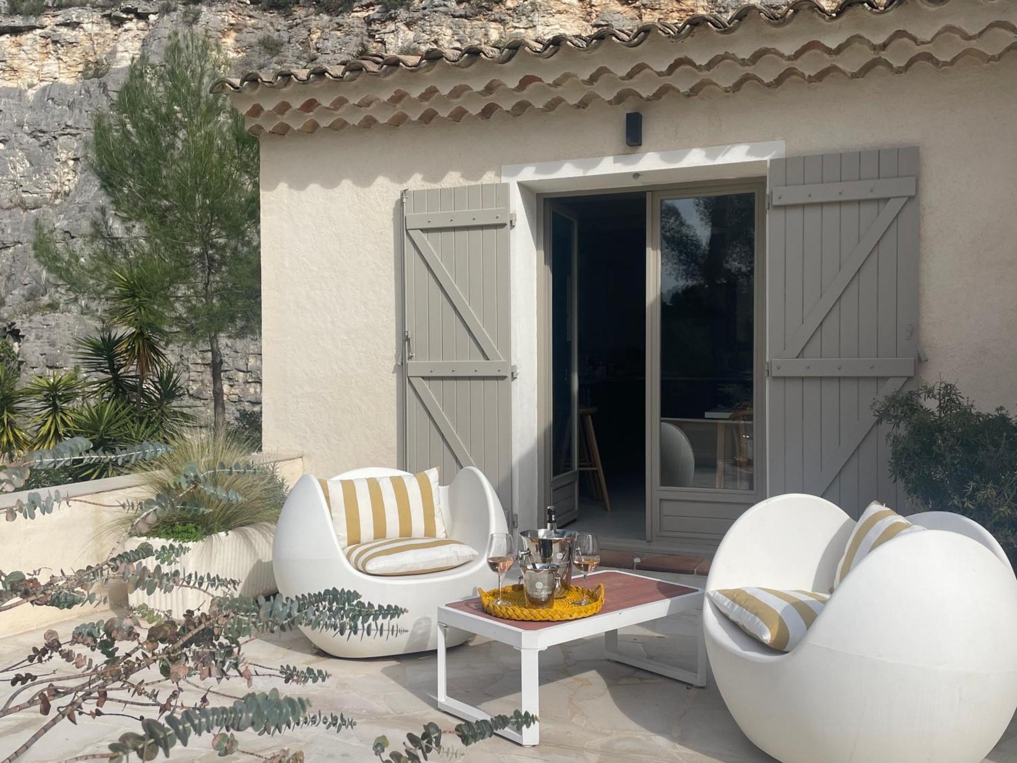 La Villa Des Carriers- Maison Avec Piscine Proche Mer Roquefort Les Pins Exterior foto